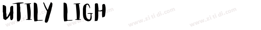 Utily Ligh字体转换